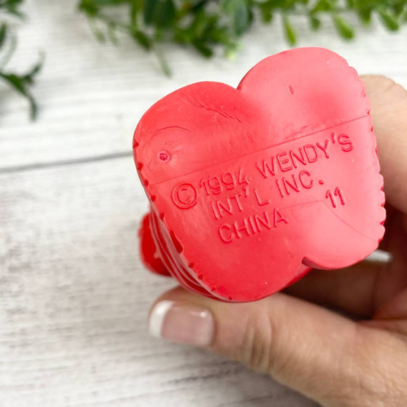 Vintage 1994 Wendy's Kids Meal Fireman Figure - Picture 3 of 5